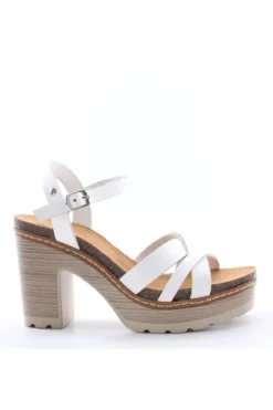 Wcubed Sandalo tacco 44190 White