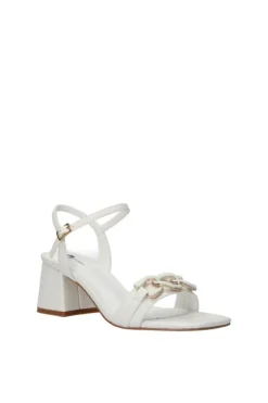 Wcubed Sandalo tacco 48122 White