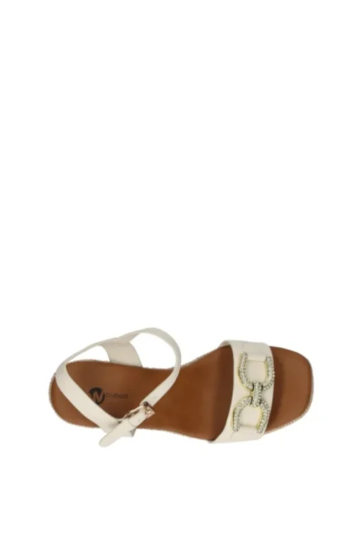 Wcubed Sandalo tacco 48112 White