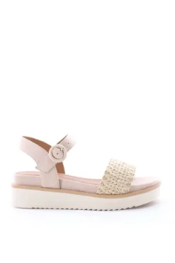 Wcubed Sandalo zeppa 44105 Beige