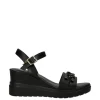 Wcubed Sandalo zeppa 46031 Black
