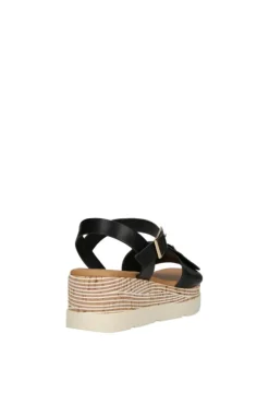 Wcubed Sandalo zeppa 48076 Black