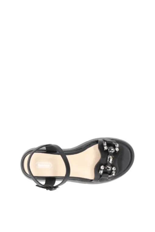 Wcubed Sandalo zeppa 48057 Black