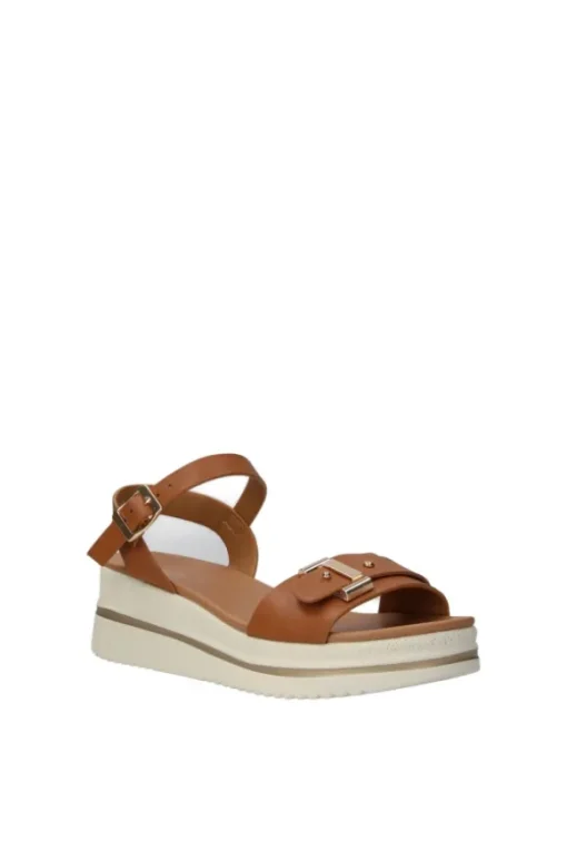 Wcubed Sandalo zeppa 48055 Brown