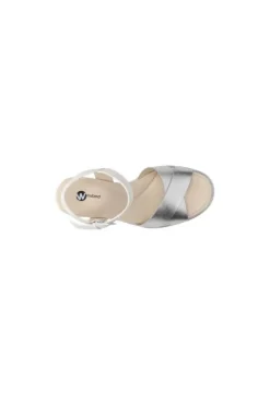Wcubed Sandalo zeppa 46044 Silver