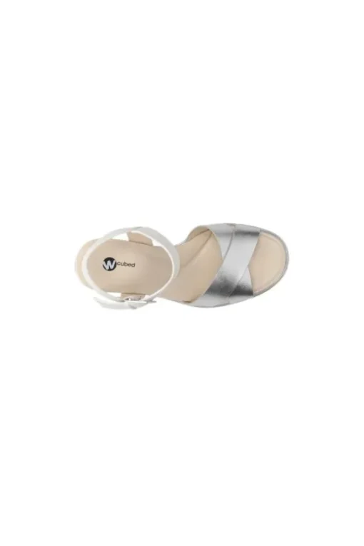 Wcubed Sandalo zeppa 46044 Silver