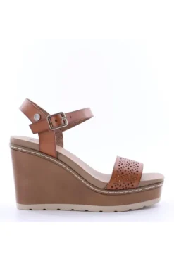 Wcubed Sandalo zeppa 46116 Taupe