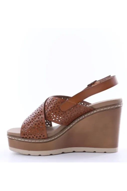 Wcubed Sandalo zeppa 46117 Taupe