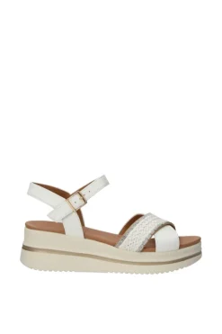 Wcubed Sandalo zeppa 48052 White