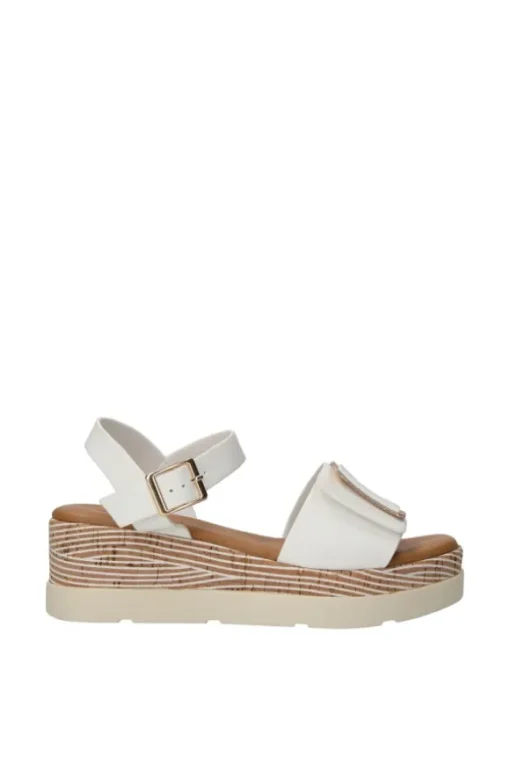 Wcubed Sandalo zeppa 48076 White