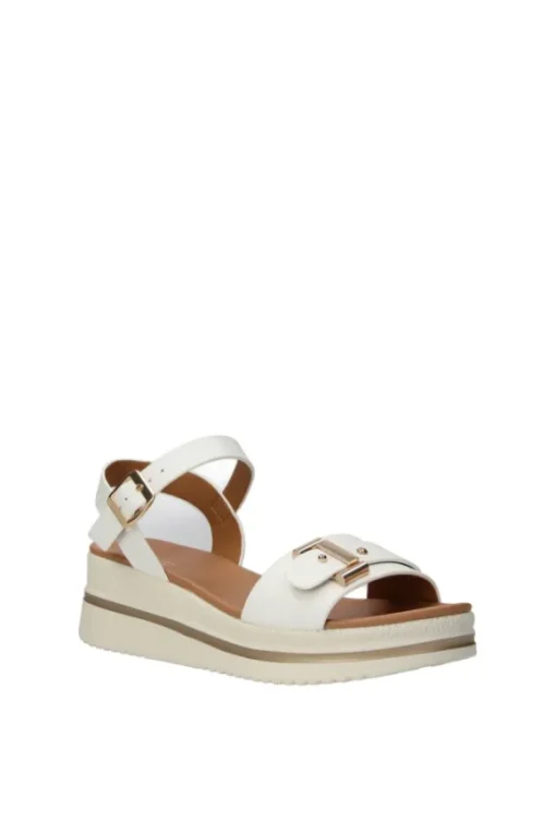 Wcubed Sandalo zeppa 48055 White