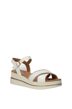 Wcubed Sandalo zeppa 48052 White