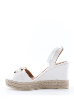 Wcubed Sandalo zeppa 44112 White