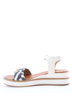 Wcubed Sandalo zeppa 44140 Whtnavy