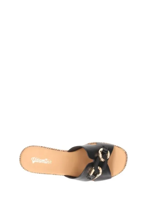 Yasmine Ciabatta 48810 Black
