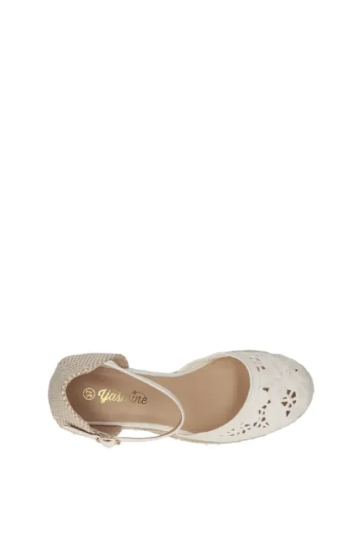 Yasmine Espadrillas 48357 White