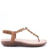 Yasmine Sandalo basso 40130 Bronzo