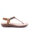 Yasmine Sandalo basso 40133 Bronzo