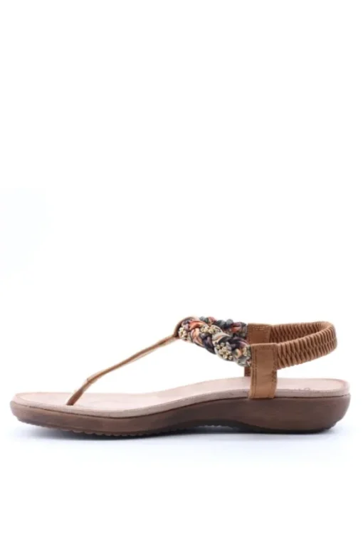 Yasmine Sandalo basso 40133 Bronzo