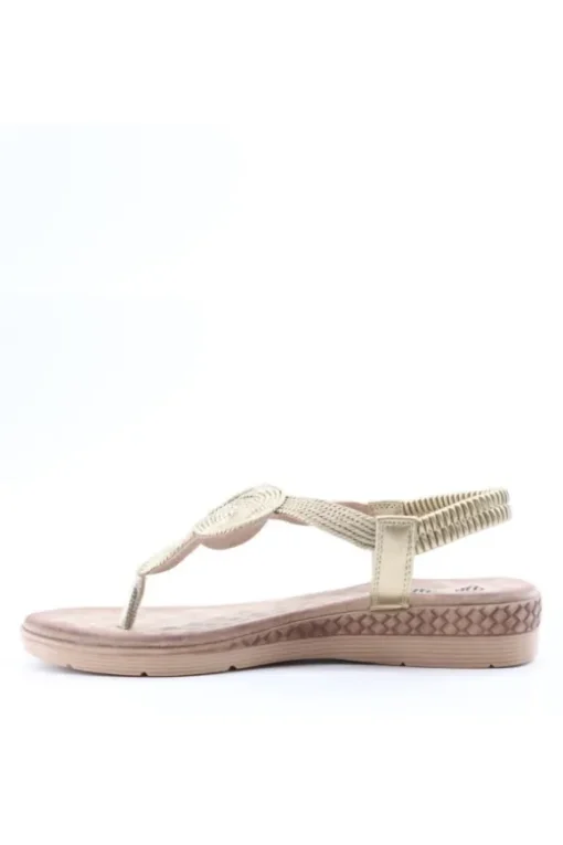 Yasmine Sandalo basso 40135 Oro