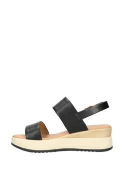 Yasmine Sandalo zeppa 48815 Black