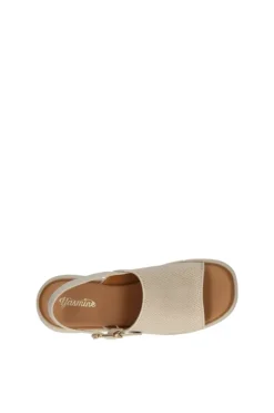 Yasmine Sandalo zeppa 48813 Off white