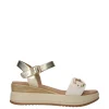 Yasmine Sandalo zeppa 48816 White
